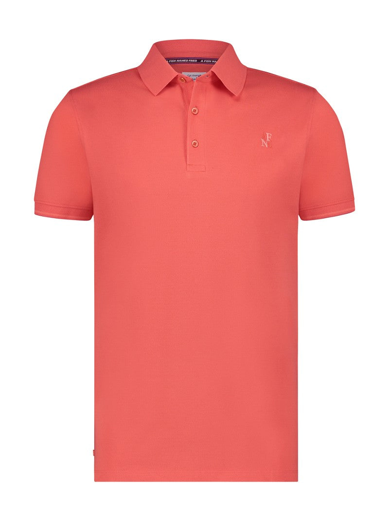 A Fish Names Fred Polo Raspberry Q23Menswear A Fish Names Fred Polo Raspberry Q23Menswear