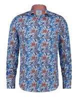 A Fish Named Fred Leafs Print Shirt www.q23menswear.com