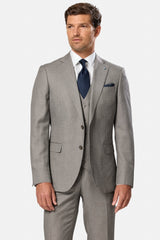 Benetti Marco Tapered Siut Jacket Stone