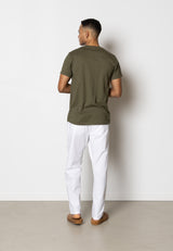 Clean Cut Copenhagen Kolding Army Tee www.q23enswear.com