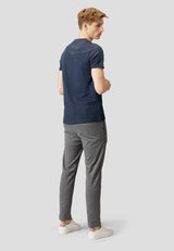 Clean Cut Copenhagen Kolding Organic Tee Navy CC1333 Q23 Menswear Galway