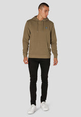 Clean Cut Copenhagen Basic Organic Hood Dark Camel CC1863 Q23 Menswear Galway