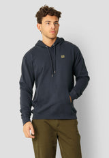 Clean Cut Copenhagen Basic Organic Hood Navy CC1863 Q23 Menswear Galway