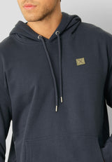 Clean Cut Copenhagen Basic Organic Hood Navy CC1863 Q23 Menswear Galway
