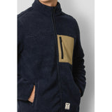 Fat Moose FM1211 Hugh Fleece Jacket Navy AW23 Q23 Menswear Galway