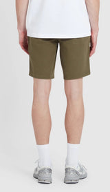 Farah Hawk shorts Olive www.q23menswear.com