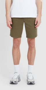 Farah Hawk shorts Olive www.q23menswear.com