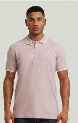 GStar Dunda Striped Slim Polo Lilac
