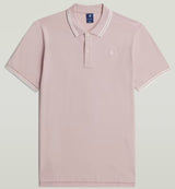GStar Dunda Striped Slim Polo Lilac