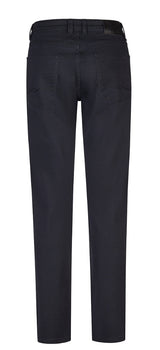 Navy pants on a white background