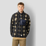 Fat Moose Hugh Fleece Inka Jacket Navy www.q23menswear.com