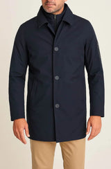 White Label Hayes water repellant coat Navy