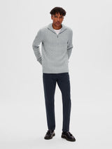 Selected Homme Cable Knit Jumper Q23 Menswear Galway