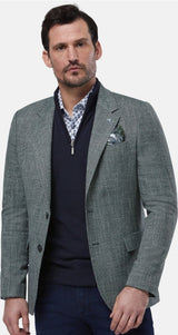 Benetti Tripoli Tapered Fit Blazer in Jade Q23 Menswear Galway