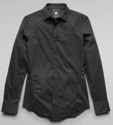 GStar Dressed Super Slim Shirt in Black Q23 Menswear Galway