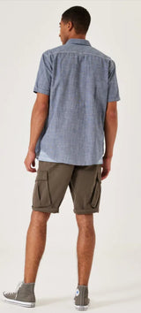 Garcia Dark blue shirt D31285-292 www.q23menswear.com