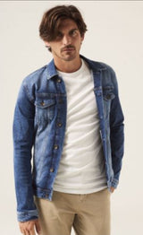 Garcia Slim Denim Jacket Raul www.q23menswear.com