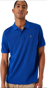 GARCIA Z1104 2619 Blue Polo Q23 Menswear Galway