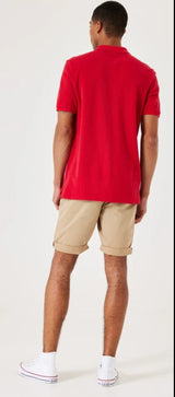 GARCIA-Z1104-4631 Salsa Red Polo www.q23menswear.com