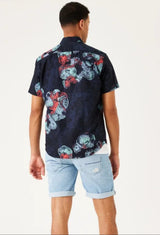 GARCIA-E31082-70 Dark blue shirt www.q23menswear.com