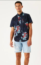 GARCIA-E31082-70 Dark blue shirt www.q23menswear.com