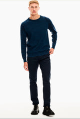 Garcia Blue sweater x01241 q23 menswear galway