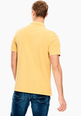 Garcia yellow polo gs110311 q23 menswear galway