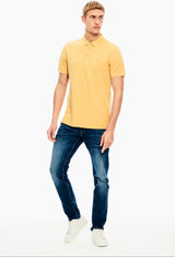 Garcia yellow polo gs110311 q23 menswear galway