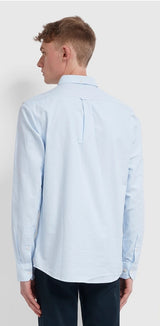 FARAH BREWER SLIM FIT OXFORD SHIRT LS BD - Q23Menswear