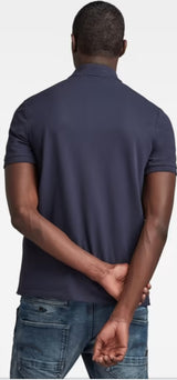 G Star Dunda Polo In Navy - Q23Menswear