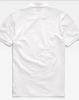 GSTAR RAW Dunda Slim Polo SS White - Q23Menswear