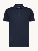 A Fish Names Fred Polo Navy - Q23Menswear