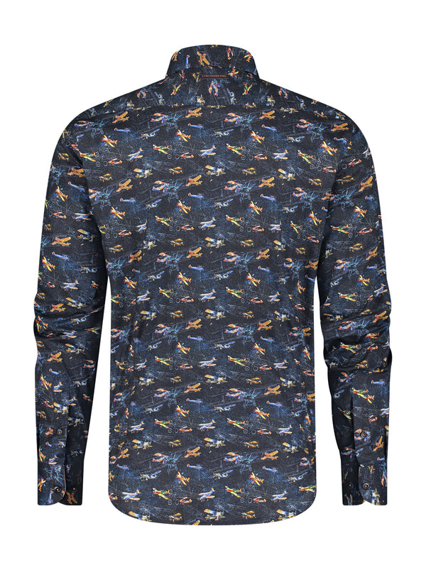 A Fish Named Fred Aeroplanes Navy 29.010 www.q23menswear.com