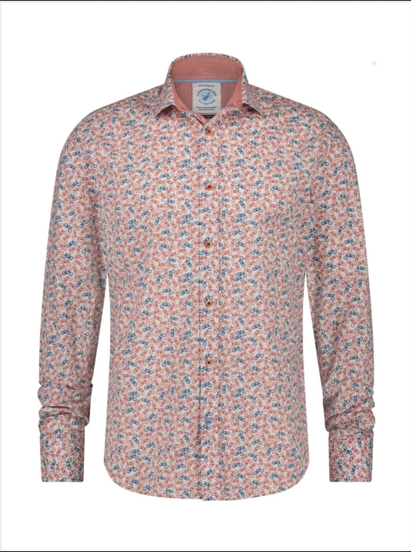 A Fish Named Fred Beachbike Print Shirt www.q23menswear.com