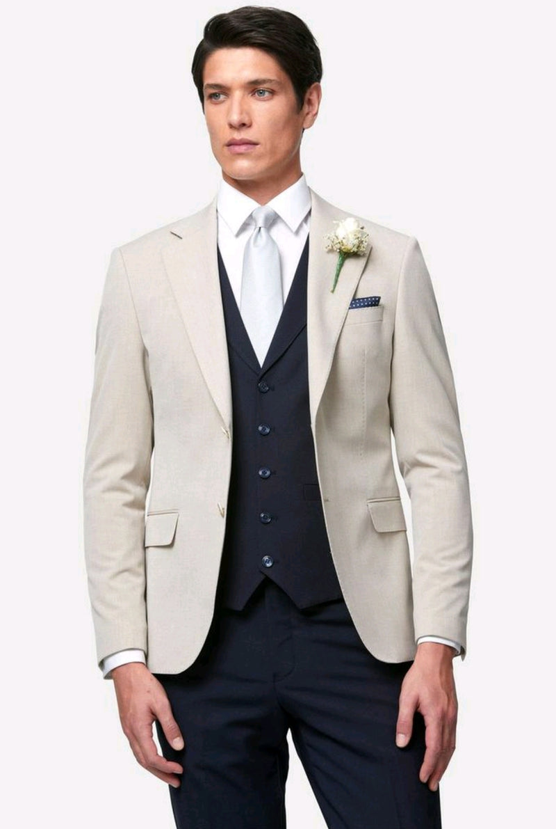 Benetti Albert Jacket Stone www.q23menswear.com