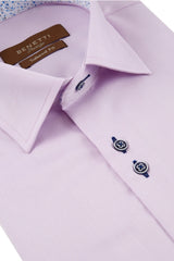 Benetti Atlanta Tapered Formal Shirt Lilac www.q23menswear.com