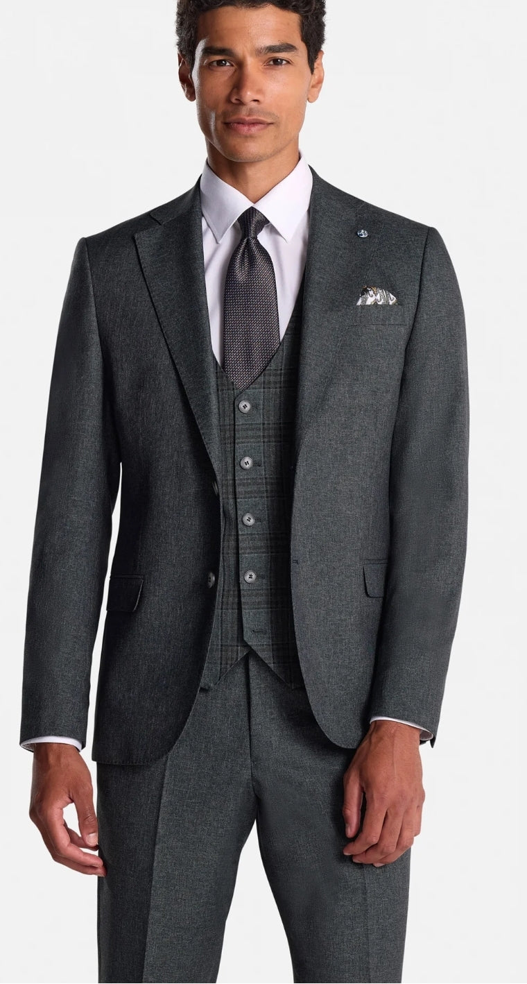 Benetti Lucas Forest 3Pc Suit www.q23menswear.com