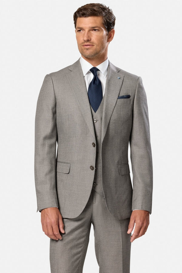 Benetti Marco Tapered Siut Jacket Stone