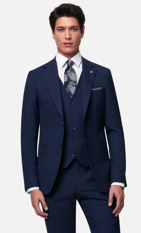 Benetti James Navy Suit waistcoat