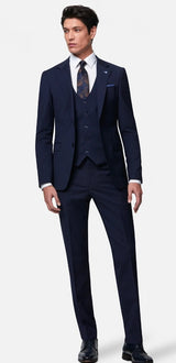 Benetti Peter Ink Navy Suit Jacket