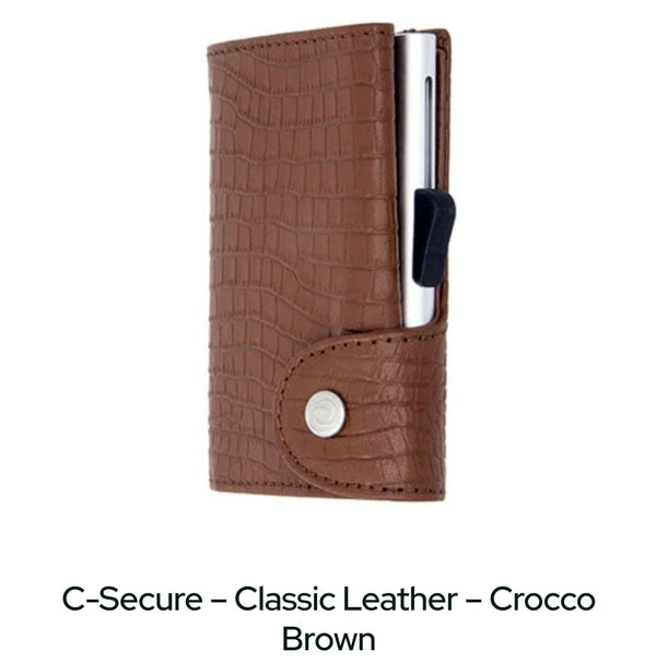 C-Secure – Classsic Leather – Crocco Brown www.q23menswear.com