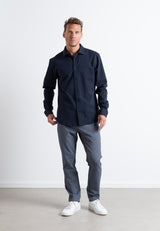 CC1286-Denim Melange Trouser www.q23menswear.com