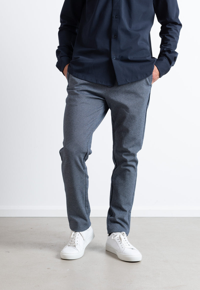 CC1286-Denim Melange Trouser www.q23menswear.com