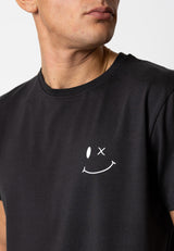 CC2192-Black-WhitePrint-Patrick-Tee www.q23menswear.com