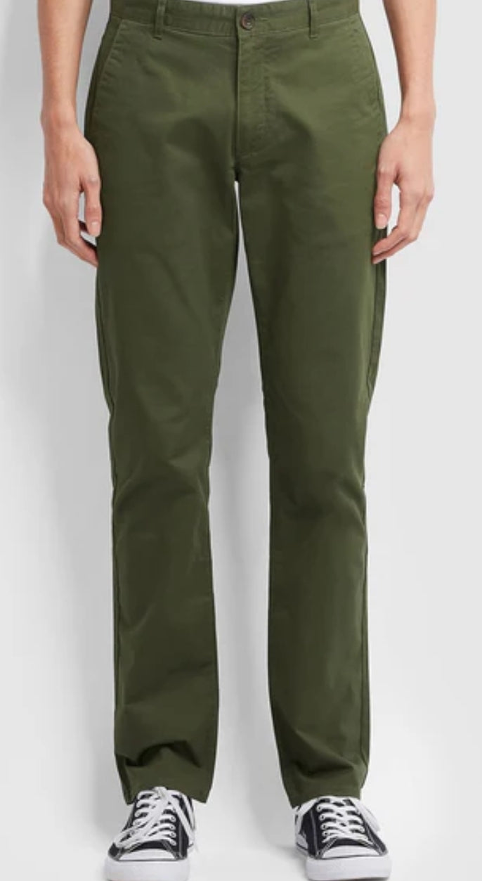 Farah-Elm-chino-green www.q23menswear.com