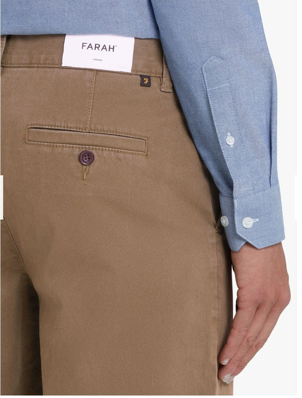 Farah Norwood chino beige www.q23menswear.com