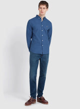 Farah brewer shirt cold metal www.q23menswear.com