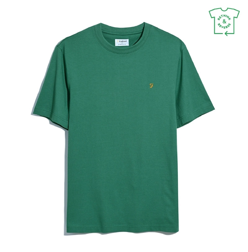 Farah danny tee green meadow www.q23menswear.com