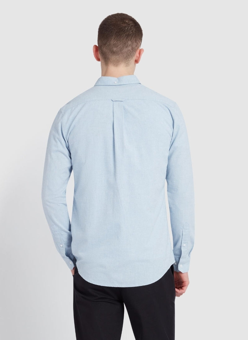 Farah steen shirt powder blue www.q23menswear.com