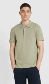 Blanes Slim Fit Organic Cotton Polo Shirt In Balsam www.q23menswear.com